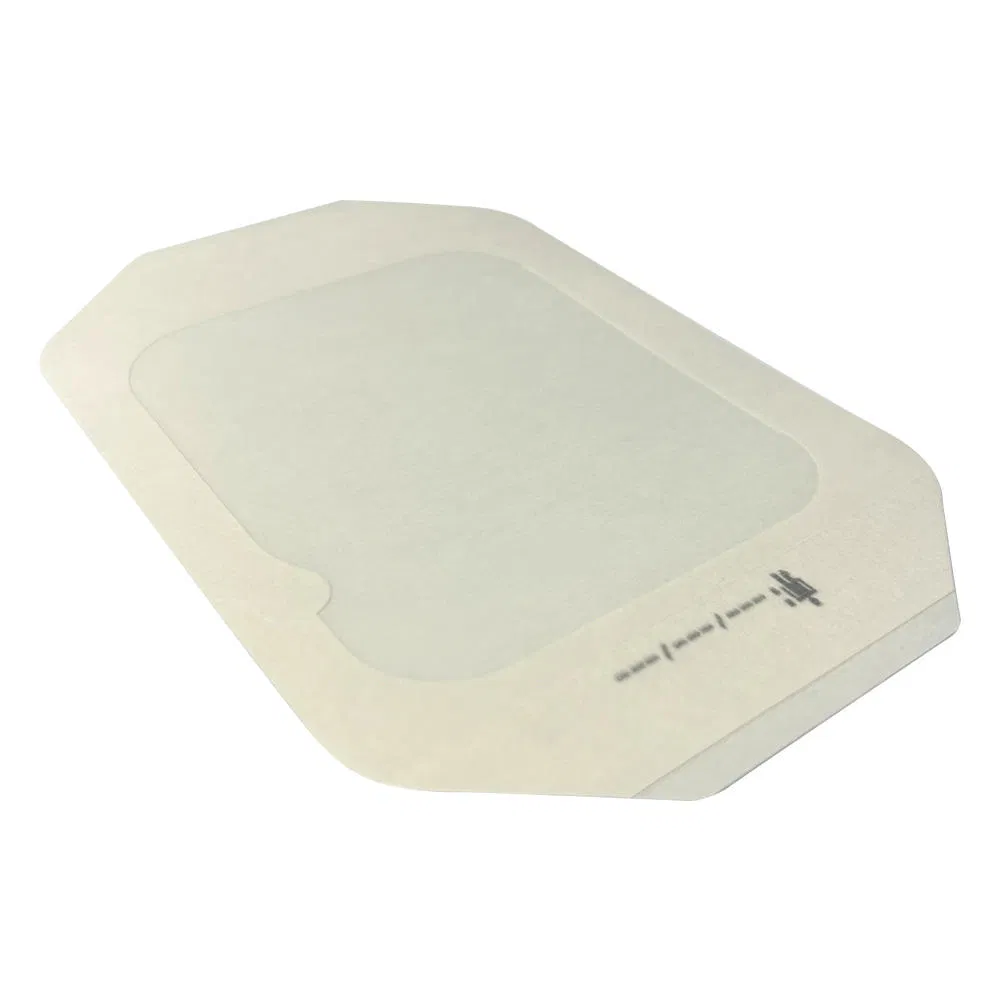 Chinese Manufacture Medical Sterile Transparent Film Dressing Self Adhesive Fixition Plaster 4 in X 4 3/4 in 100PCS/Pack