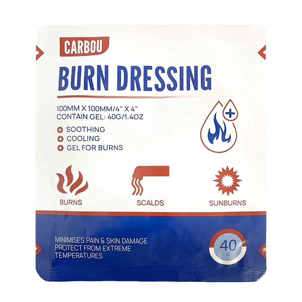 Burn Dressing Emergency Medical Hydrogel Burn Gel Dressing Bandage Patch for Burncare Wound Care First Aid Kit Relieve