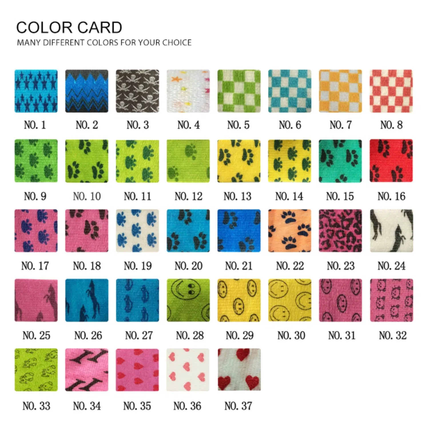 First Aid Non-Woven Cohesive Elastic Bandage