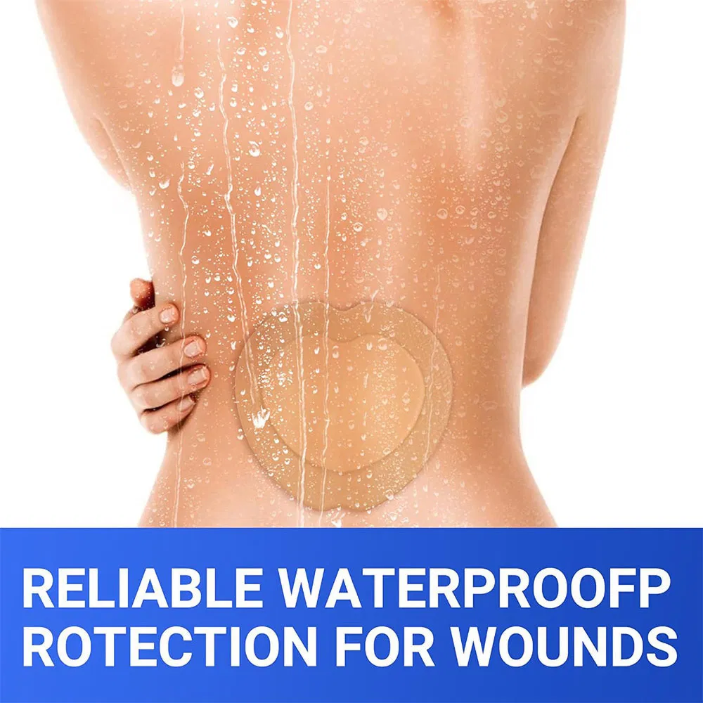 Waterproof Foam Dressing -Custom Heart-Shaped Flexible &amp; Skin-Friendly Wound Care