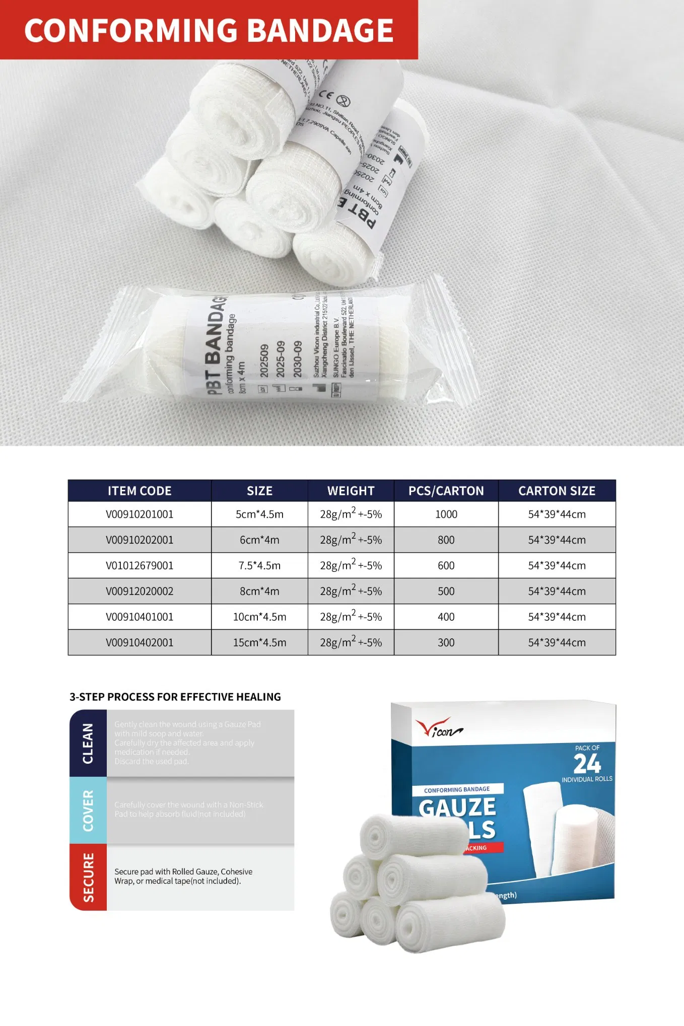 Medical Elastic Bandages