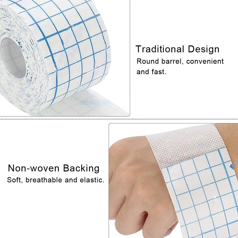 10cm *10m White Medical Bandage Zinc Oxide Non-Woven Hot Melt Glue Fixation Adhesive Bandage