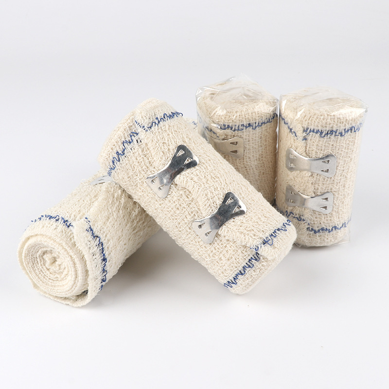 CE FDA Certified High Elasticity Medical Cotton Tubular Elastic Wound Dressing Crepe Bandage