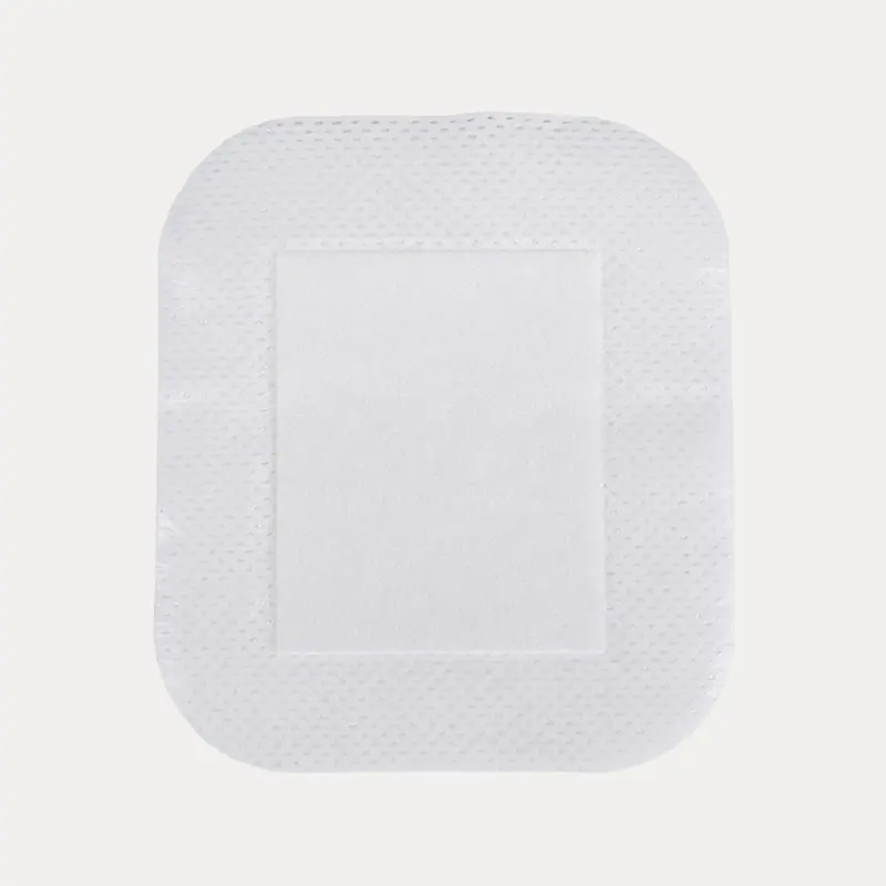 Medical Foam Sterile Composite Non Woven Adhesive Island Wound Dressing