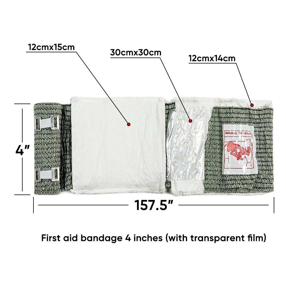 Combat Tactical First Aid Kit Ifak Supplies Emergency Bandage
