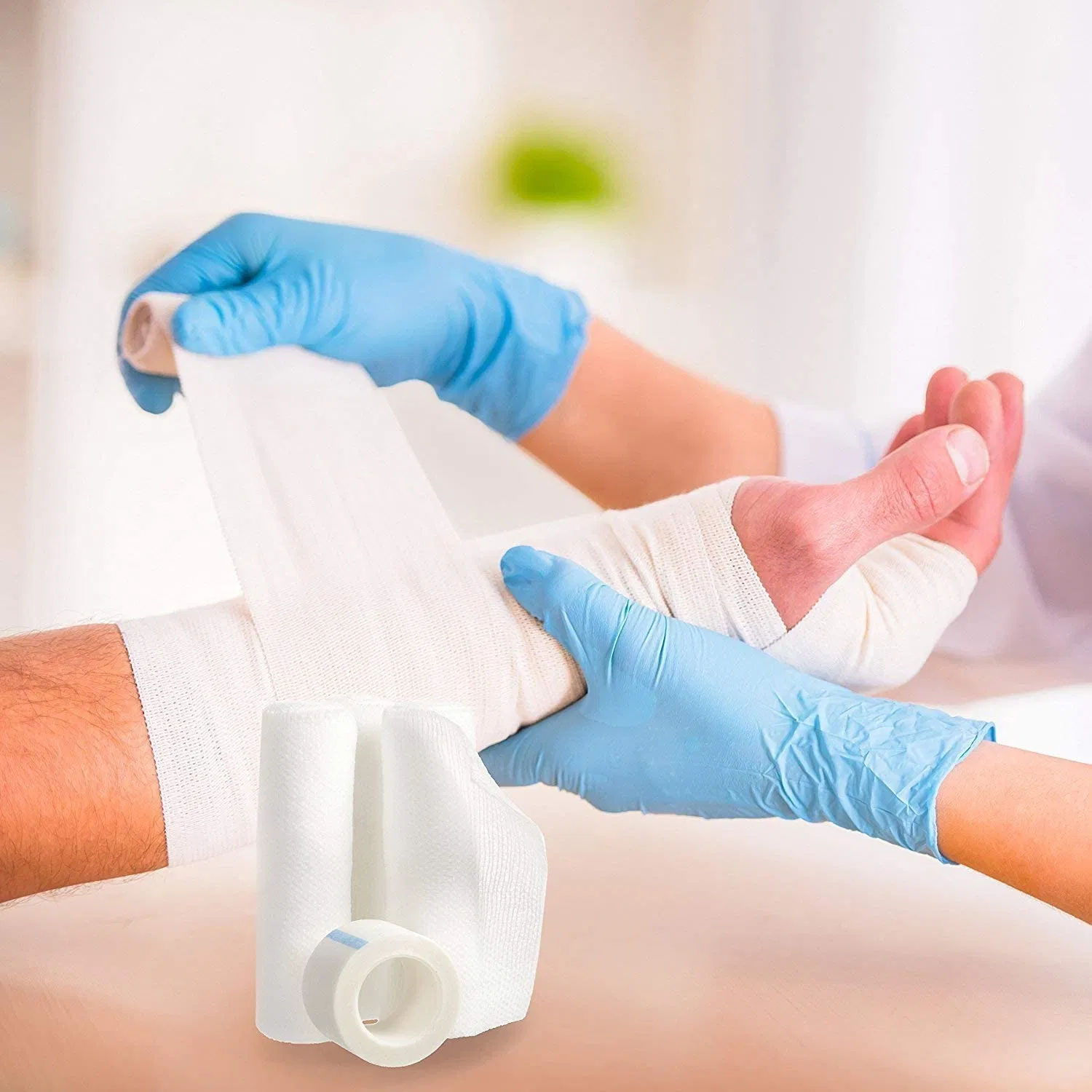 Gauze Rolls Pack of 24 – Premium Quality Lint and Latex-Free 4 Inches X 4.1 Yards Conforming Stretch Bandages