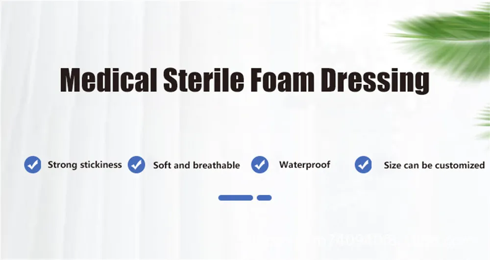 High Absorbent Silicone Foam Dressing