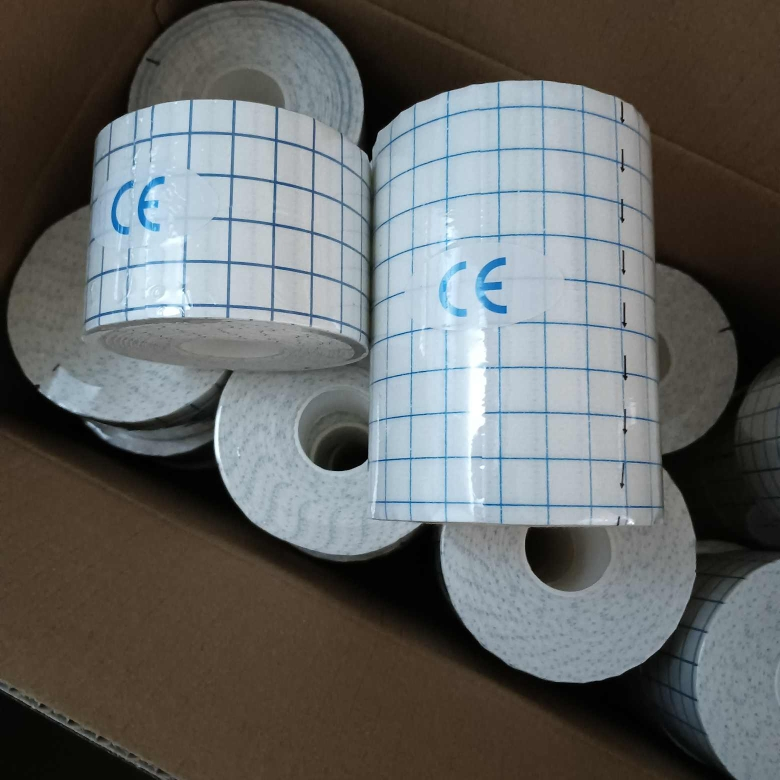 10cm *10m Hot Melt Glue Nonwoven Fixationtape Medical Bandage Fixation Bandage