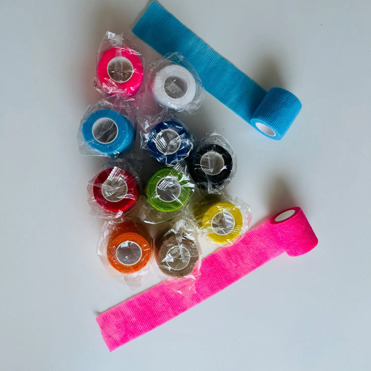 Sports Self Adhesive Bandage Vet Wraps Tape Finger Joints Pet Elastic Bandage