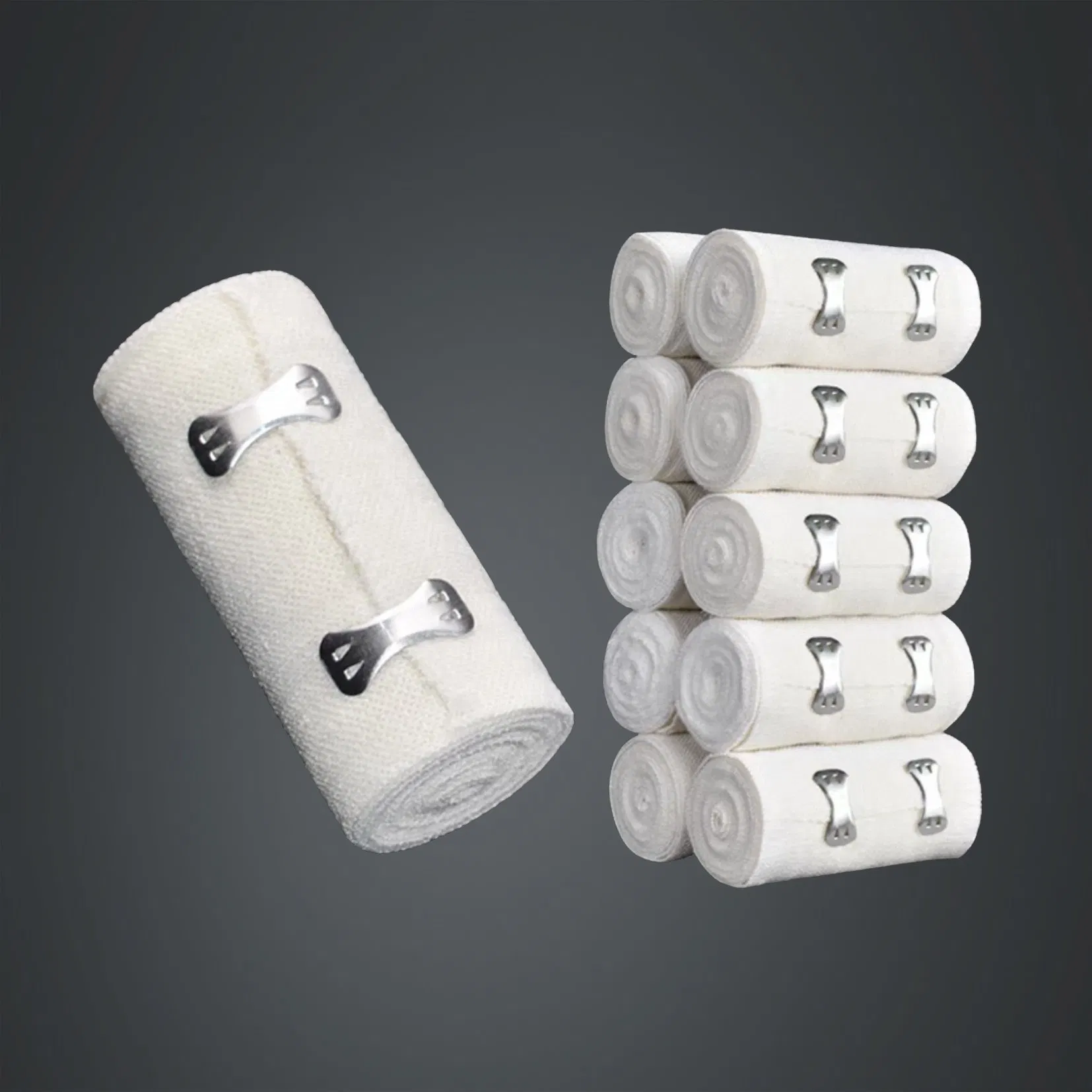 Elastic Stretch Compression Bandage Ideal for Medical Wound Care, Sports Protection, Sprain Splint