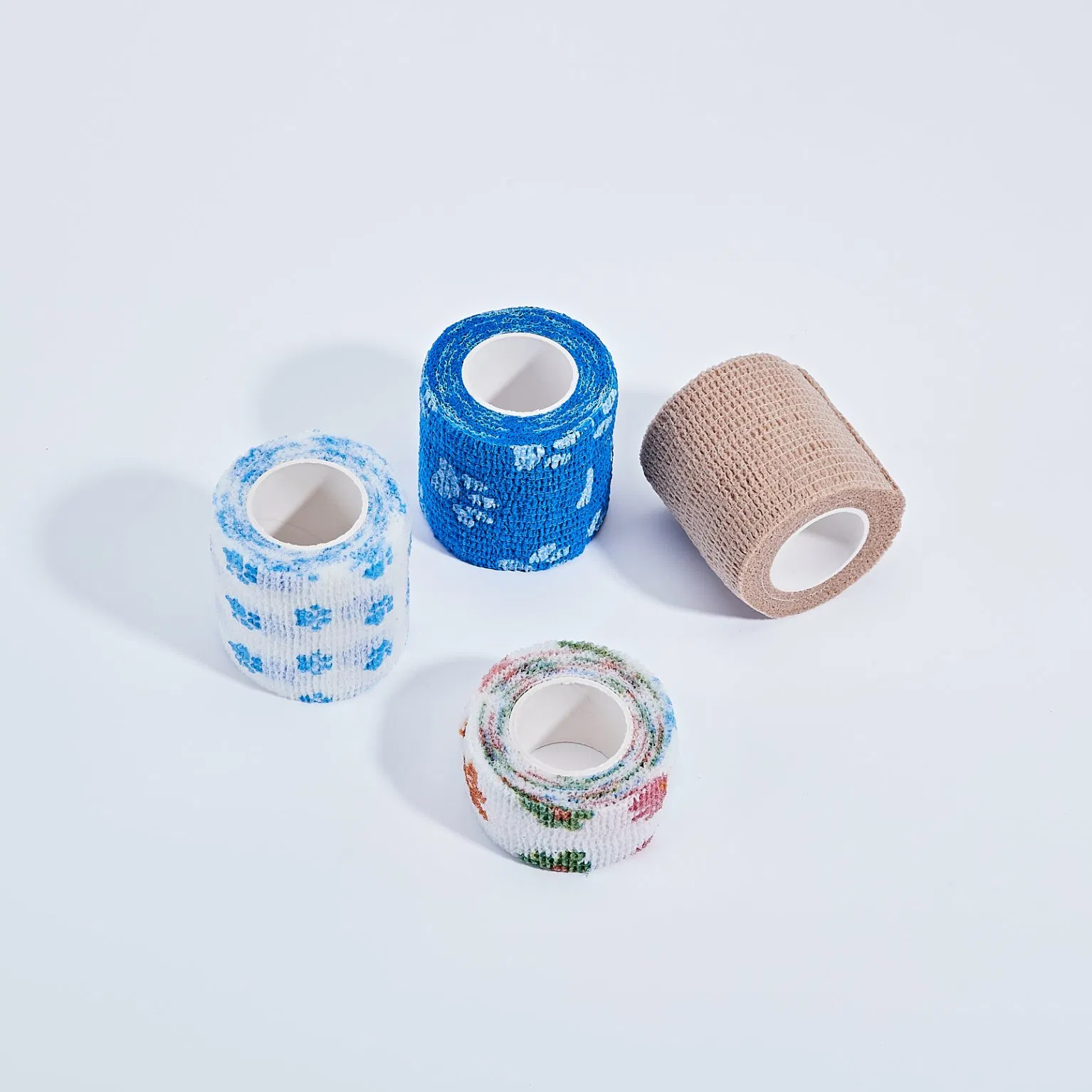 Medical Vet Wrap Breathable Elastic Self-Adhesive Cohesive Bandage