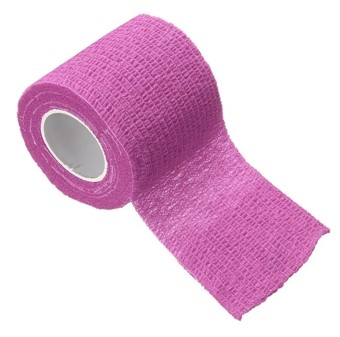 Colored Self-Adhesive Cotton Cohesive Bandage for Pet Wrap Animal Bandage with Factory Price
