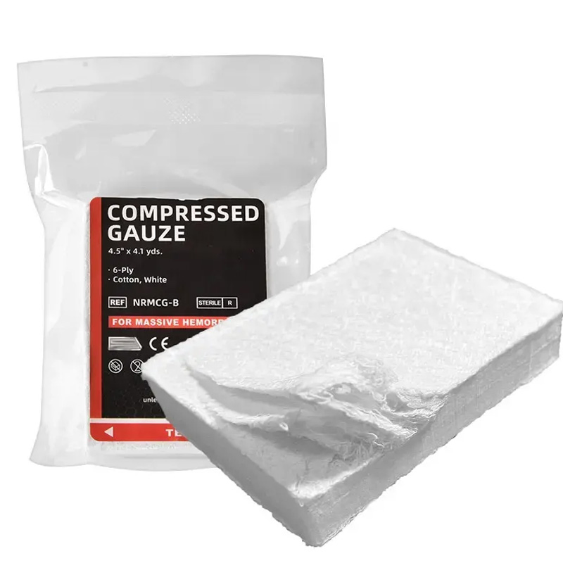 Disposable Medical Dressings Compressed Gauze Trauma Bandage