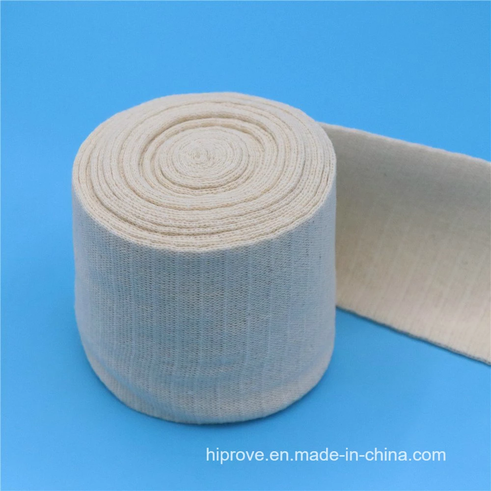 High Quality Cotton Stockinette Fabric Elastic Tubular Bandage