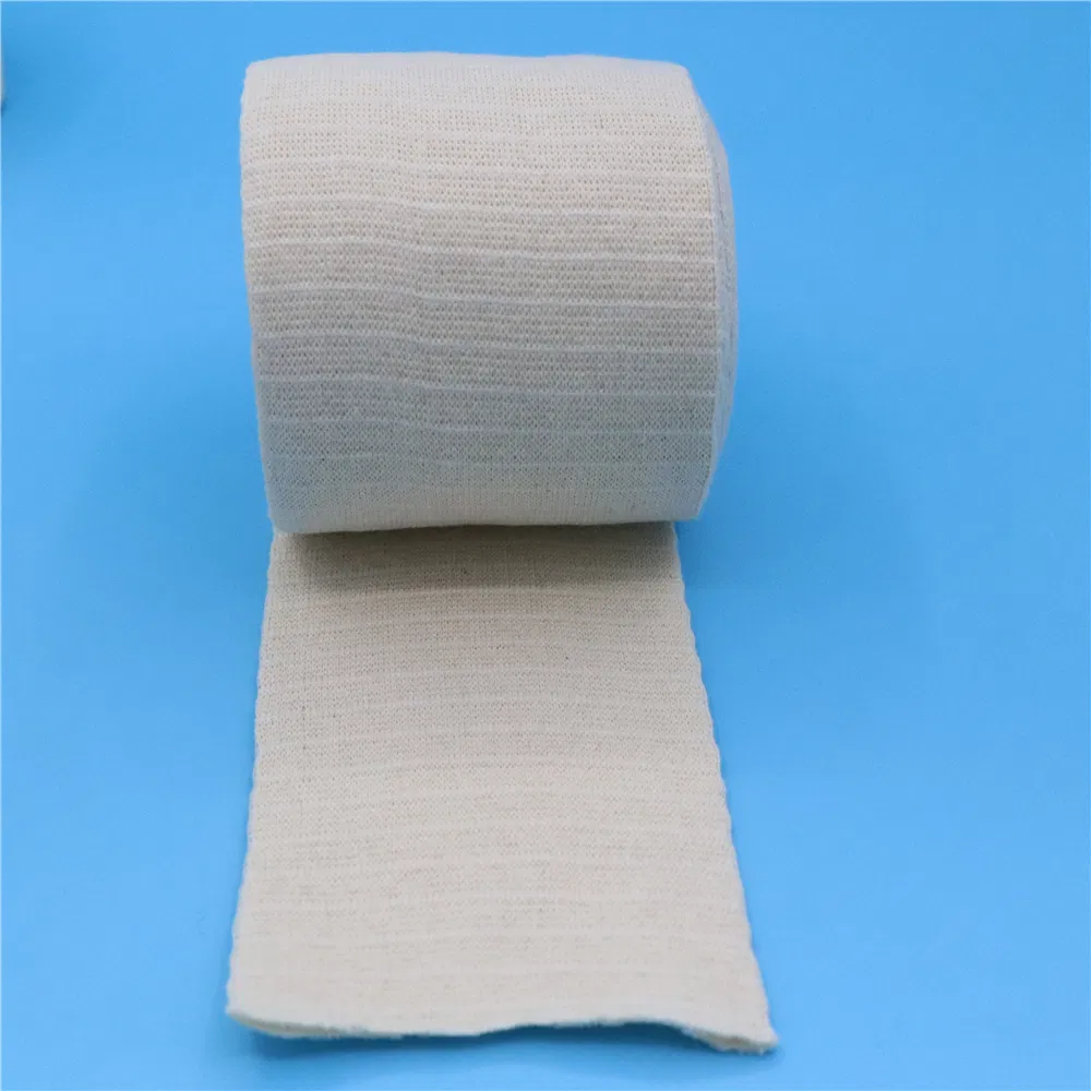 High Quality Cotton Stockinette Fabric Elastic Tubular Bandage