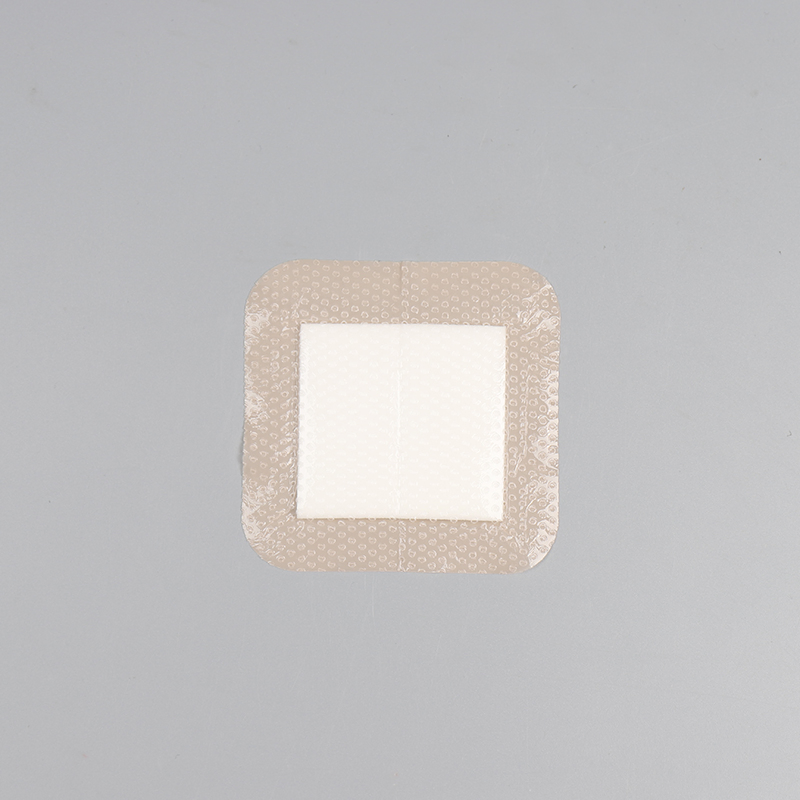 Medical Sterile Surgical Wound Care Silicone Bordered Foam Dressing 15cm X 15cm