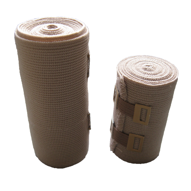 Compression Skin White Color High Spandex Cotton Medical Crepe Elastic Bandage