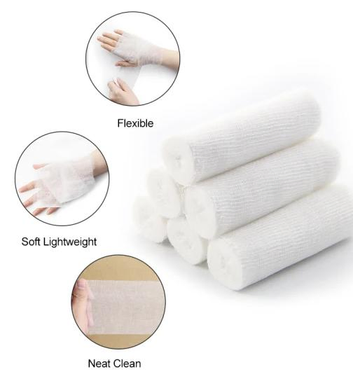 Cheap Medical PBT Gauze Elastic Bandages