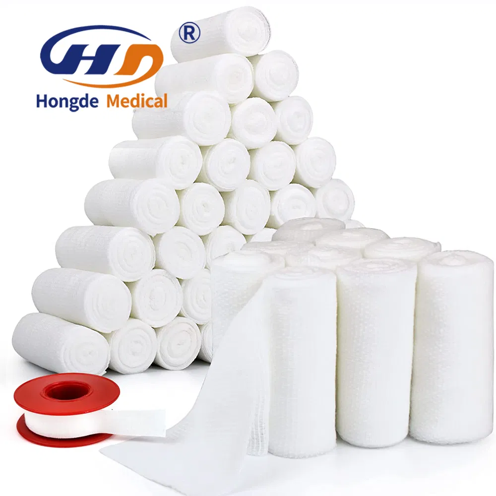 First Aid Bandage High Quality Thick Sterile PBT Gauze Cohesive Elastic Bandage