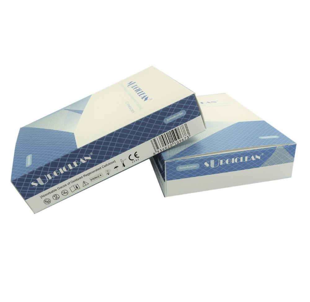 Hemostasis Ethylene Oxide Sterilization Surgiclean Burn Wound Care Medical Dressing