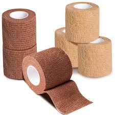 Self Adhesive Bandage Breathable Cohesive Bandage Wrap Rolls Elastic Self-Adherent Tape for Stretch Athletic Sports Wrist Ankle