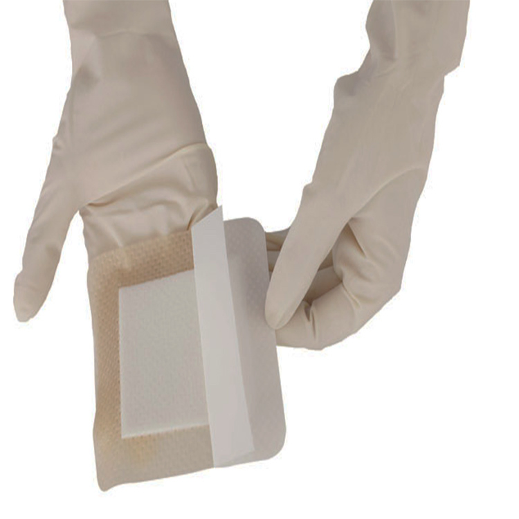 CE 510K Antibacterial/ Antimicrobial Silicon Foam Dressing for Wound Care