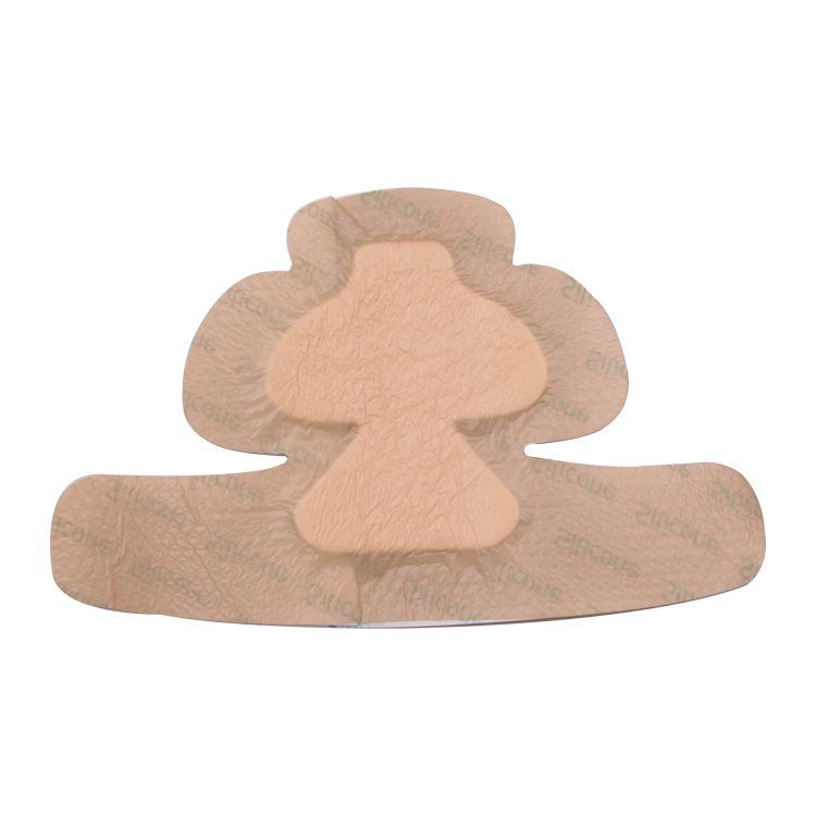 2023 Bedsore Wound Care Products and Diabetic Supplies Bordered Self Adhesive 5-Layer Foam Dressings for Wounds