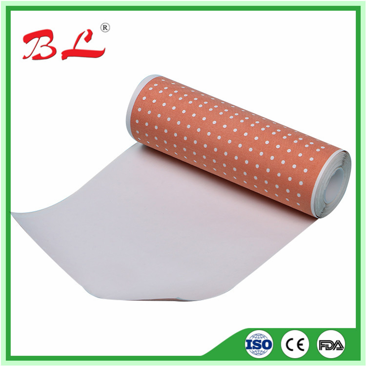 Wound Dressing Skin Color First Aid Sparadrap Roll Tape Zinc Oxide Adhesive Plaster -F