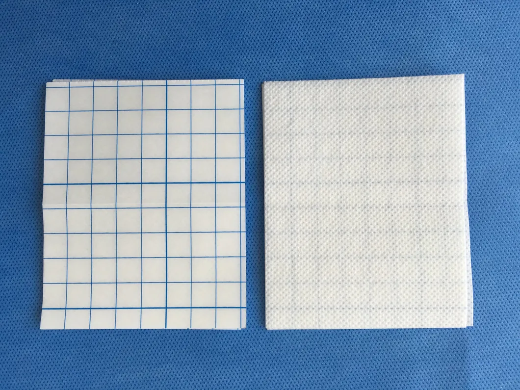 Nonwoven Adhesive Wound Dressing Fixation Bandage