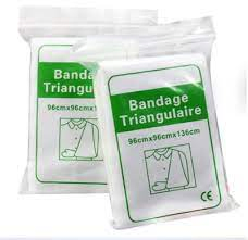 Non-Woven Triangular Bandage Wound Care Fracture Fixation Triangle Cotton First Aid Kit Camping Accessories