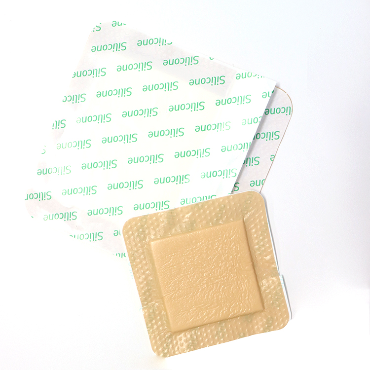 Advanced Silicone Foam Wound Dressing High Absorbency Waterproof Protection and Gentle Silicone Contact for Optimal Healing