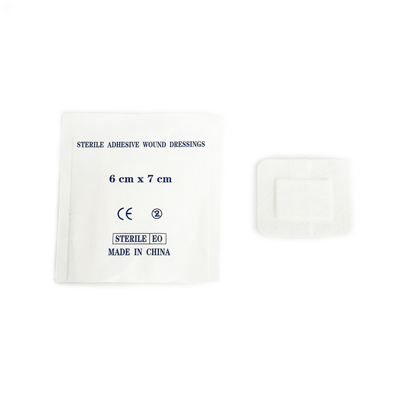 Medical Waterproof Antibacterial Super Absorption Surgical Non Woven Wound Care Dressing with Pad Swab Self-Adhesive