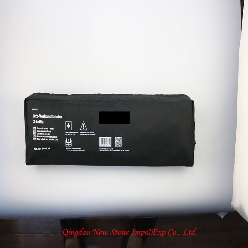 Portable Car First Aid Kit with Bandages, Antiseptic, and Gauze