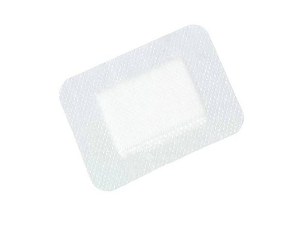Medical Foam Sterile Composite Non Woven Adhesive Island Wound Dressing