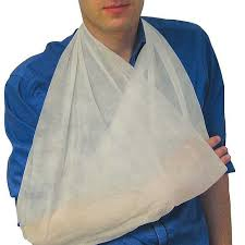 Triangular Bandage Non-Woven Fabric Medical Burn Bandage First Aid Kit Wrap Bandage Fracture Fixation Emergency Bandage