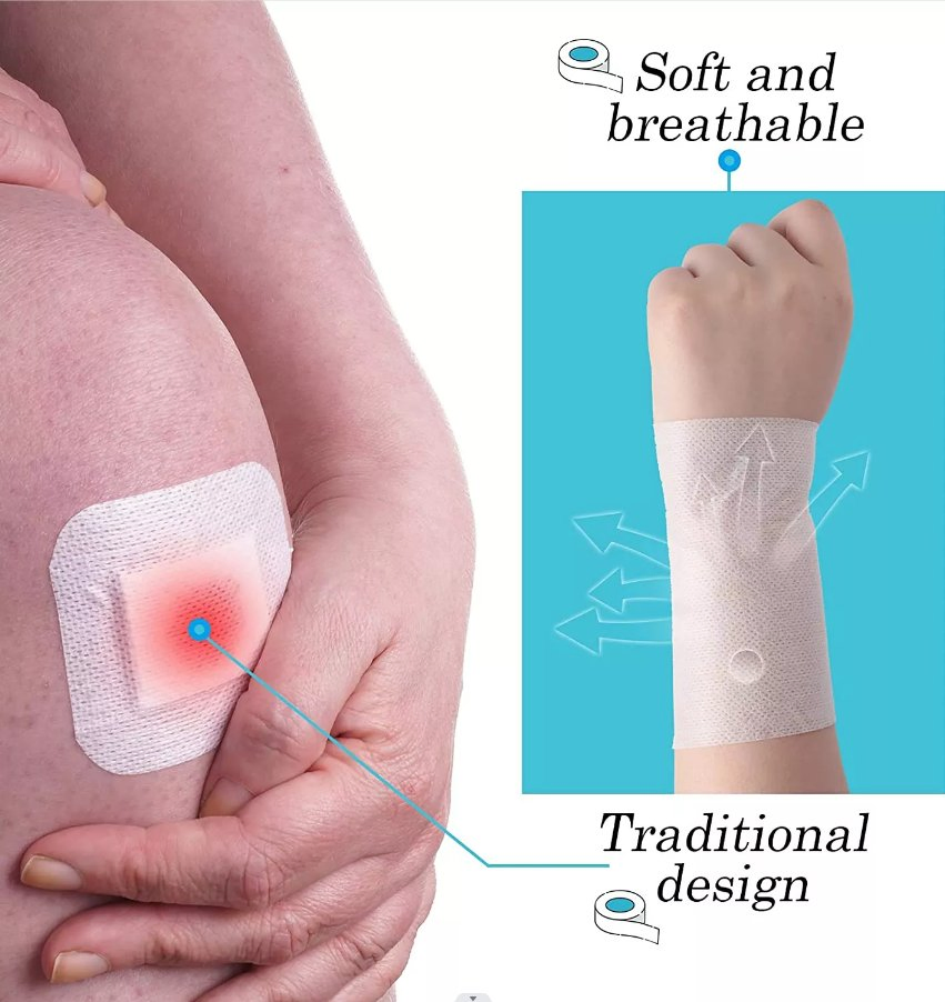 10cm *10m Hot Melt Glue Nonwoven Fixationtape Medical Bandage Fixation Bandage