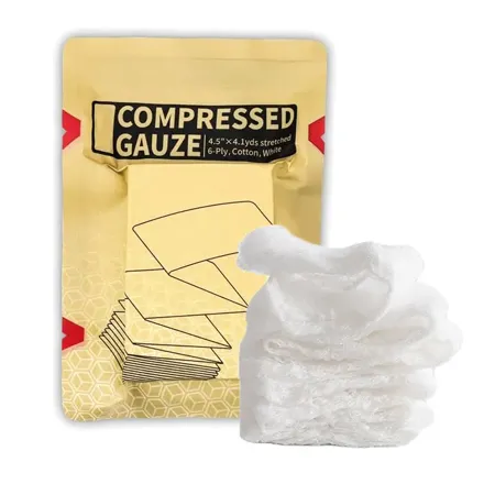 Compressed Gauze Photo 8