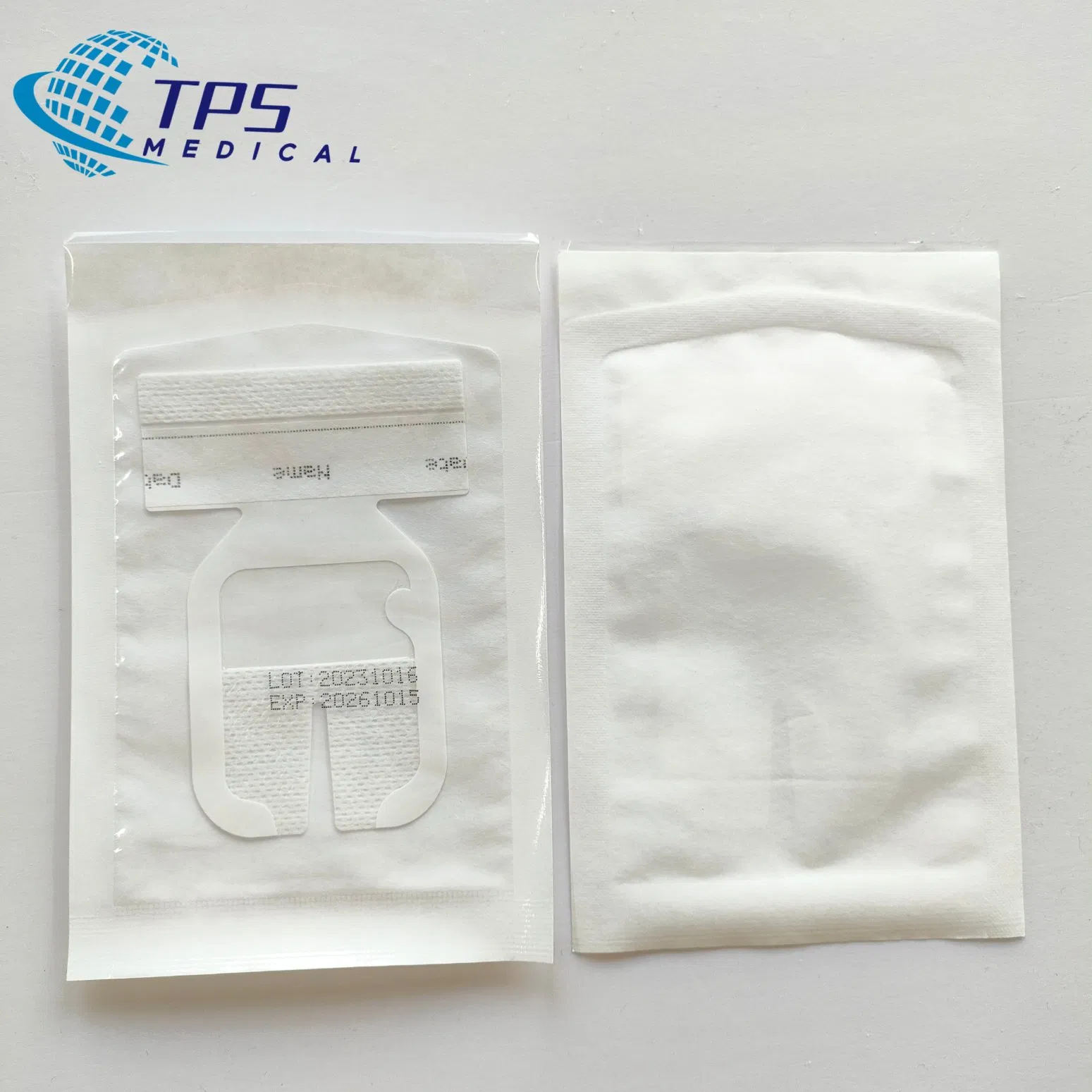Nonwoven Island IV Adhesive Tape Roll Sterile Foam Film Frame Hydrocolloid Alginate Hydrogel Silver Transparent PU Dressing with CE ISO FDA