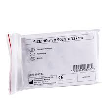 Non-Woven Triangular Bandage Wound Care Fracture Fixation Triangle Cotton First Aid Kit Camping Accessories