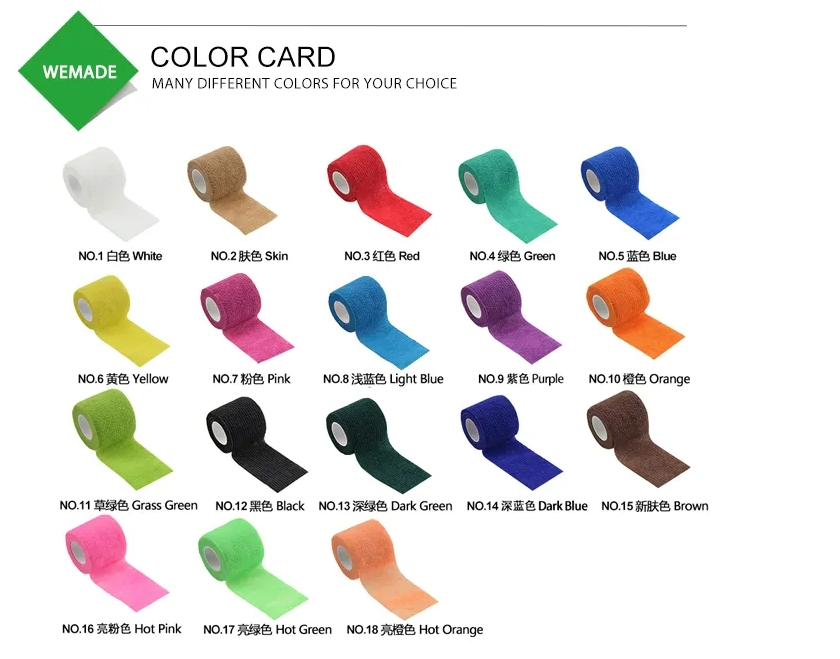 Fixation Nonwoven Bandage for Sports Strapping