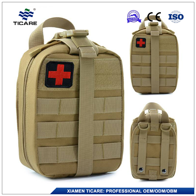 First Aid Health Kit Items Basic Wound Dressing Tactical Trauma Bag with Isreali Bandage