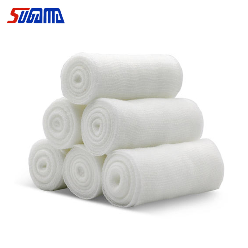 Elastic Hospital Disposable Products PBT Conforming Sport First Aid Gauze Bandage