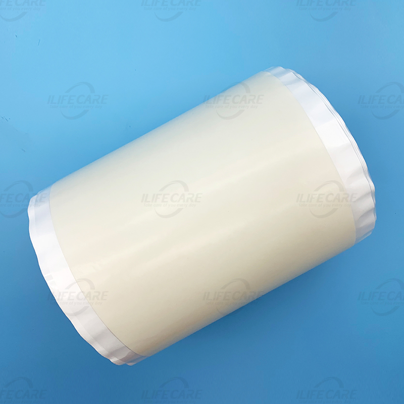 Chinese Manufacturer Original Made Hydrocolloid Sterile Adhesive Raw Material Roll Wound Dressing Roll Wholesale