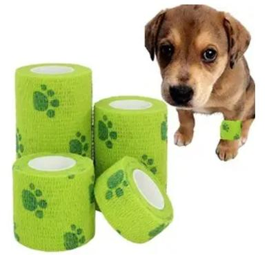 Nonwoven Animal Wrap Self-Adhesive Wrap Elastic Cohesive Bandage Pet Bandages
