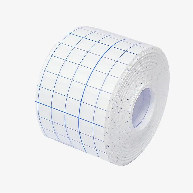 Surgical Non Woven Adhesive Medical Dressing Tape / Fixation Roll / White Non-Woven Fixing Roll