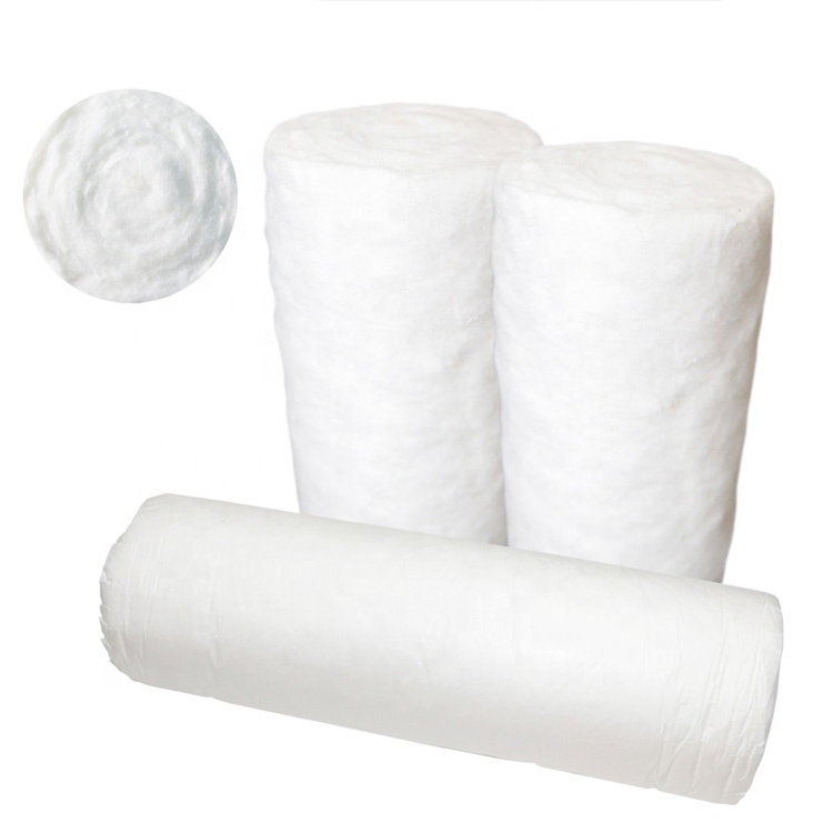 Medical Surgical Dressing Absorbent Gauze Cotton Wool Roll