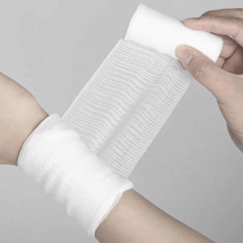 China Factory Customized Soft Elastic Conform Bandage Conforming Medical Stretch Sterile PBT Bandage