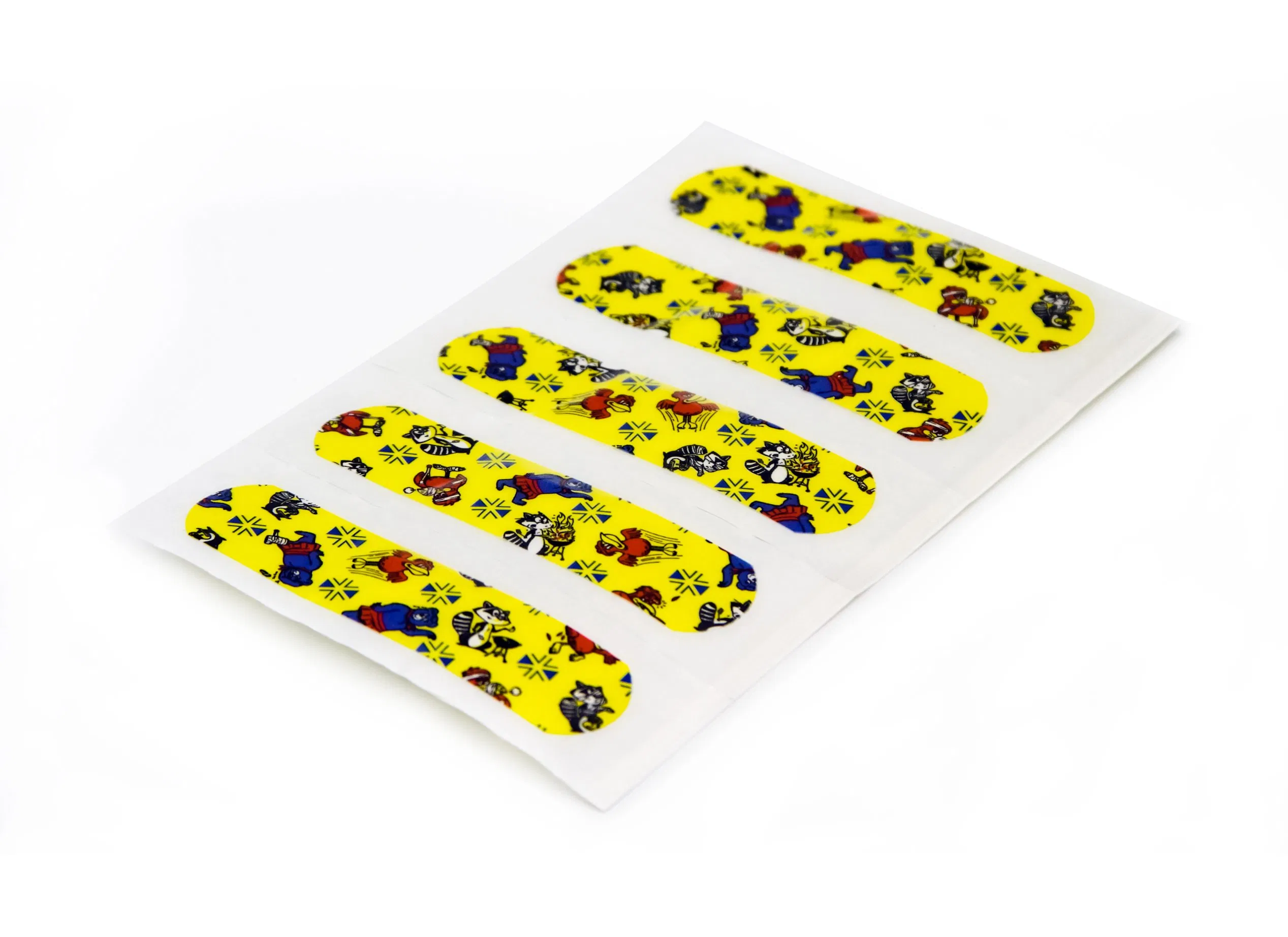 Hospital Product Supply Custom / OEM/ODM Waterproof Cartoon /Skin Color PE Elastic/ Cohesive /Self Adhesive Cotton Bandage for Children/ Kid /Adult