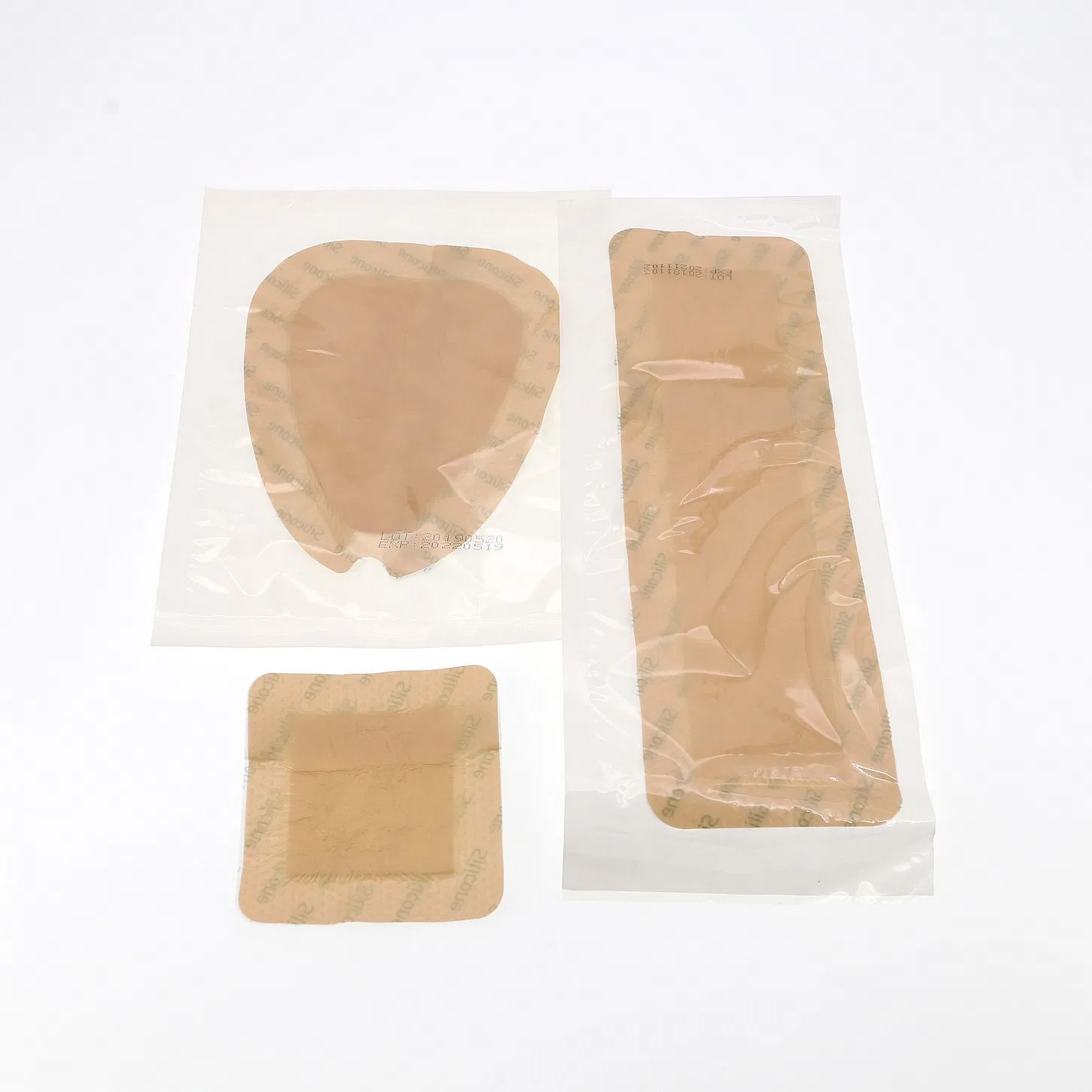 Medical Surgical Soft Self-Adhesive Waterproof Sterile Wound Care Silicone Foam Dressing for Burn or Ulcers