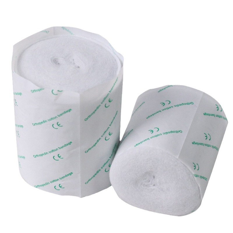 Disposable Hospital Orthopedic Fracture Fixation Cotton Orthopaedic Pop Bandage Cast Padding